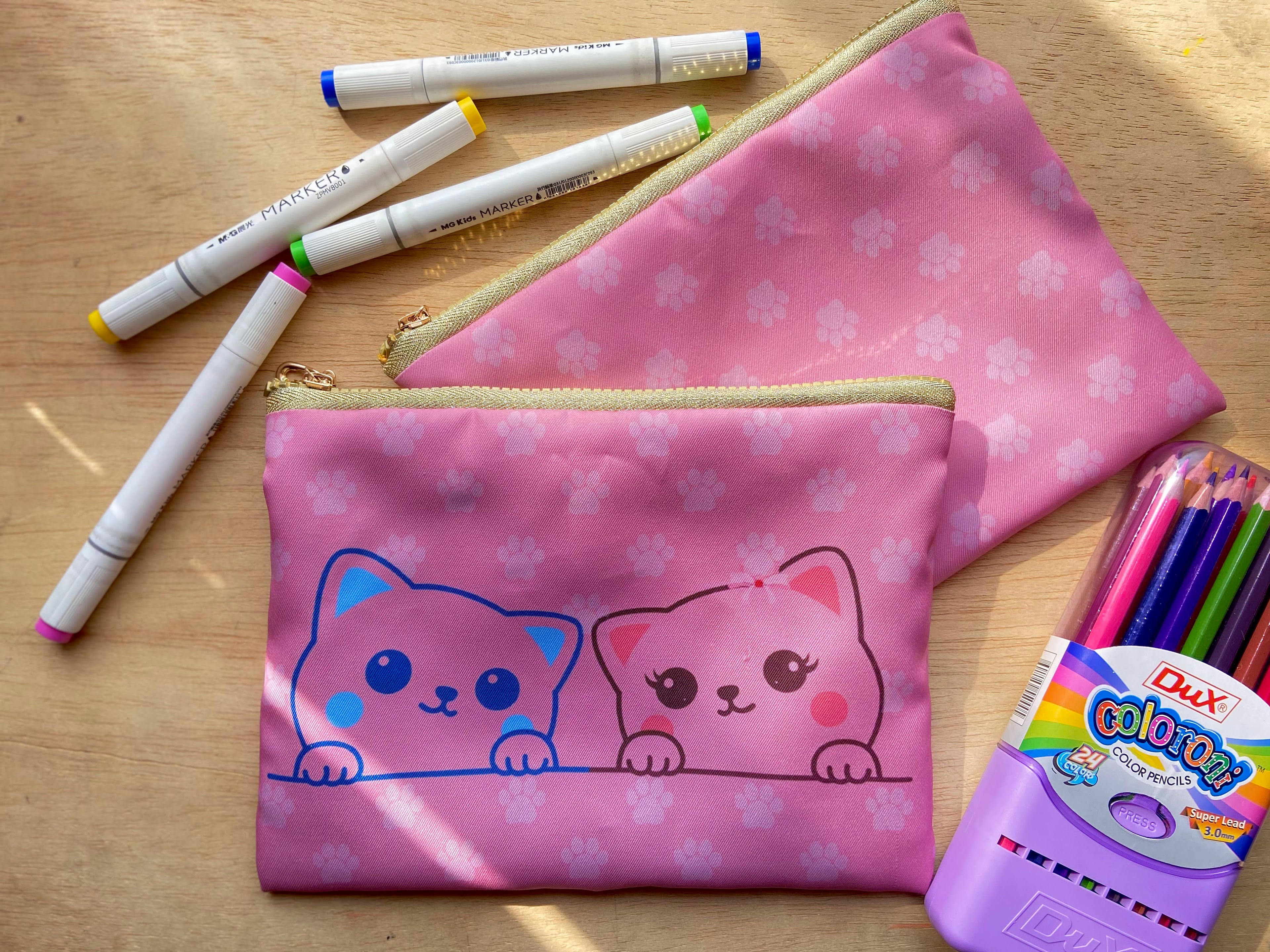 Pouch - Kittens Design