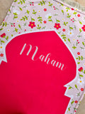 Kids Mat - Floral Pink