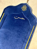 Curve Shaped Mat - Navy Blue